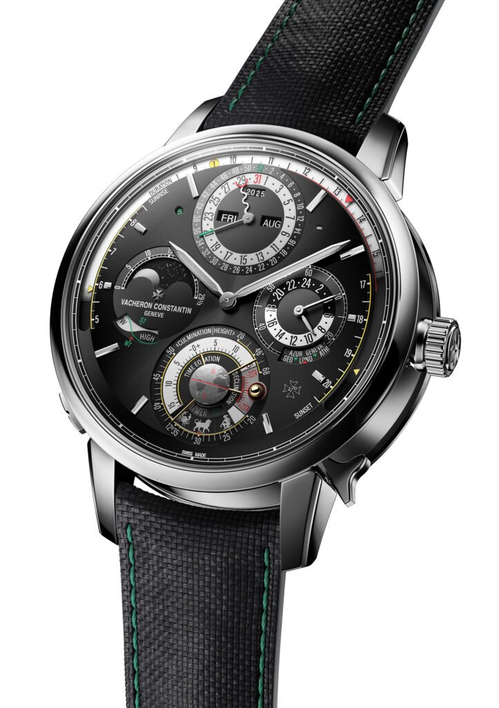 Reloj Vacheron Constantin Solaria con 41 complicaciones presentado durante el 270 aniversario de la manufactura suiza de alta relojería.