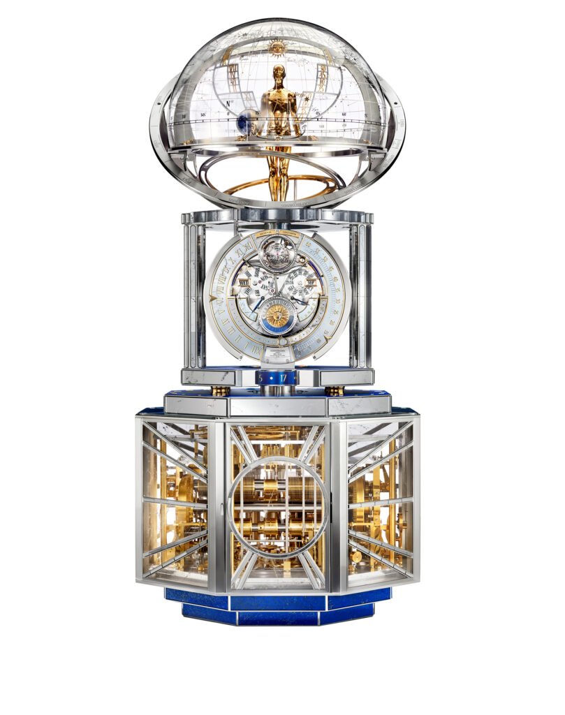 La Quête du Temps de Vacheron Constantin, reloj astronómico autómata creado para conmemorar el 270 aniversario de la histórica manufactura suiza.
